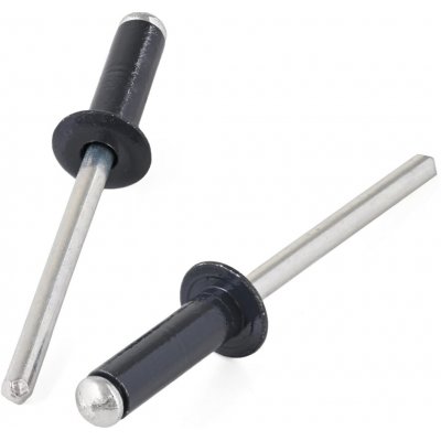 Nýt trhací Al/St barevný - 4.0x16 černý – Zboží Mobilmania