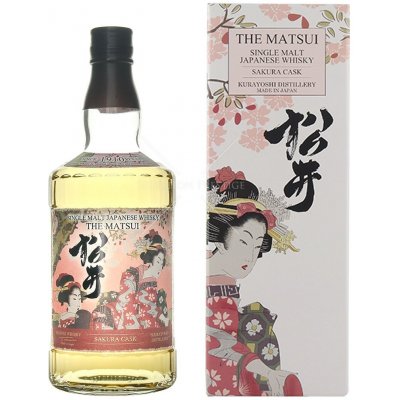 The Matsui Whisky Matsui Sakura Cask Single Malt 48% 0,7 l (karton) – Hledejceny.cz