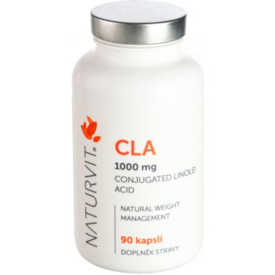 NaturVit CLA 1000 mg Kyselina linolová 90 kapslí – Hledejceny.cz