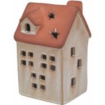 Anděl Přerov Domek cihlový z porcelánu s LED 7 x 11,5 cm – Hledejceny.cz