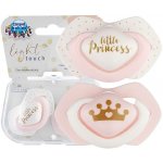 Canpol Babies symetrických silikon Little princess růžová 2 ks – Zboží Dáma