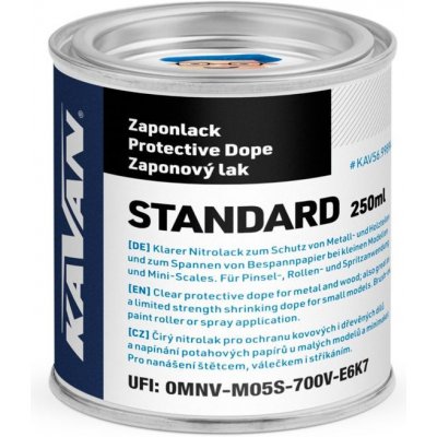 KAVAN zaponový lak STANDARD 250ml – Sleviste.cz