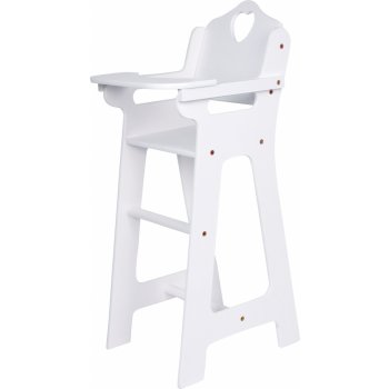 Legler Small Foot Dřevěná židlička pro panenky bílá velká od 566 Kč -  Heureka.cz
