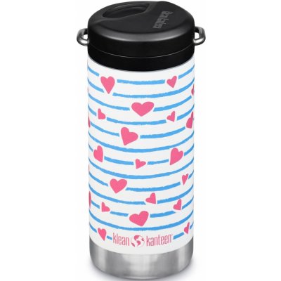 Klean Kanteen TKWide w/Twist Cap heart stripe 0,355 l – Zboží Mobilmania