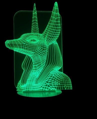 Beling Dětská lampa Anubis 7 barevná S1151