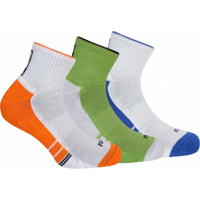 FILA ponožky 3-pack Fitness Quarter White – Hledejceny.cz