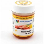 Food Colours Gelová barva zářivě žlutá 35 g – Zboží Dáma