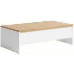 Kave Home Abilen vyklápěcí bílý 110 x 60 cm – Hledejceny.cz