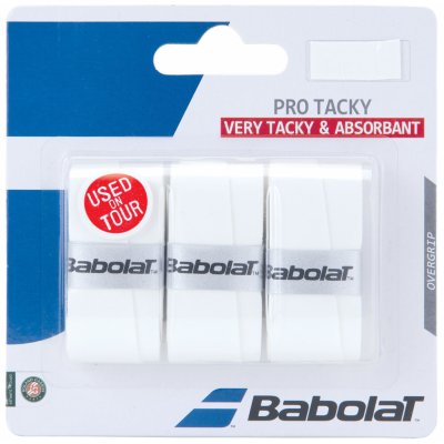 Babolat Pro Tacky 3ks bílá