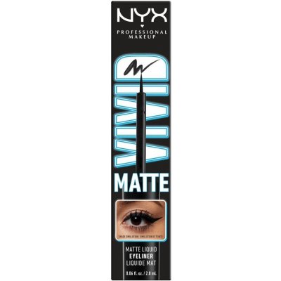 NYX Professional Makeup Epic Wear Metallic Liquid Liner dlouhotrvající gelové oční linky 01 Black Metal 3,5 ml – Zboží Dáma