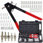 Kraft&Dele KD10555 ruční nýtovací kleště pro nýty M3-M8 sada 106ks – Zboží Dáma