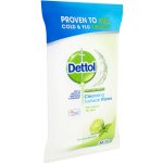 Dettol dezinfekční ubrousky na povrchy limetka a máta 36 ks – Zboží Dáma