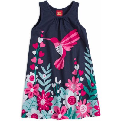 Dívčí šaty KYLY KOLIBŘÍK modré – Sleviste.cz