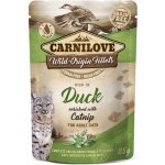 Carnilove Cat Pouch Duck Enriched & Catnip 85 g – Zbozi.Blesk.cz