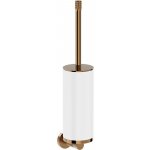 Mexen Triv WC kartáč bílý růžové zlato 70A33071 60W – Hledejceny.cz