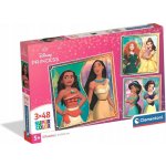 Clementoni Supercolor Princezny 3 x 48 dílků – Zbozi.Blesk.cz