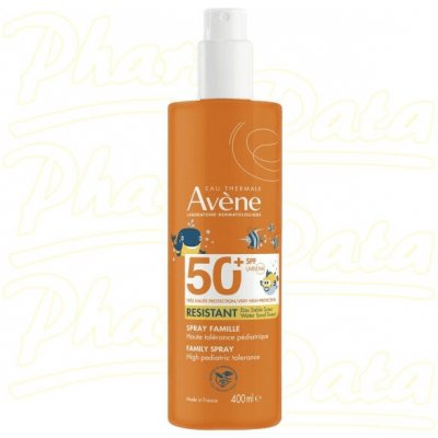 Avène Sun Spray pro celou rodinu SPF50+ 400 ml – Hledejceny.cz
