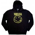 Nirvana mikina Yellow Happy Face unisex Black – Sleviste.cz