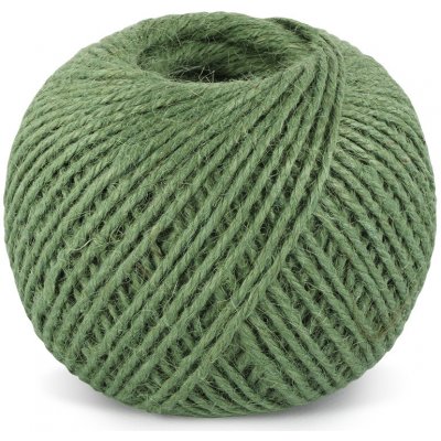 Bellatex Jutový motouz, špagát ZELENÝ 2524/630, 200g, průměr 1,75mm, návin 130m – Zboží Dáma Bellatex Jutový motouz, špagát ZELENÝ 2524/630, 200g, průměr 1,75mm, návin 130m – Zboží Dáma