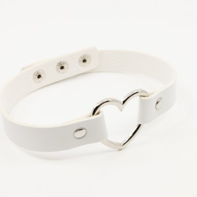 Girly Choker bílý NL12/WHITE – Zboží Mobilmania