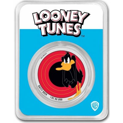 Perth Mint Mince Looney Tunes Daffy Duck obarvený 1 oz – Hledejceny.cz