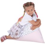 Kondela POMPOM bílá / růžová – Zbozi.Blesk.cz