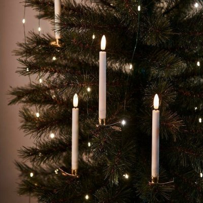 SIRIUS LED svíčky Saille na vánoční věnec 4ks – Sleviste.cz