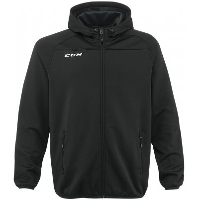 CCM Full Zip Hood Jr tmavě modrá – Zboží Mobilmania