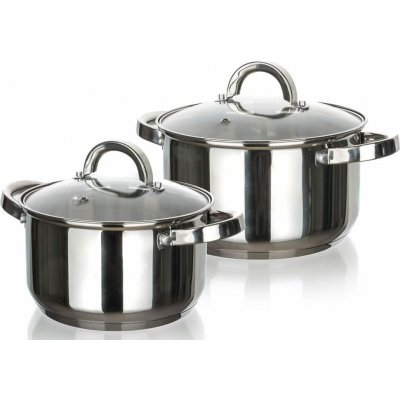 Banquet Sada hrnců nerezová ocel 2 ks – Zboží Mobilmania