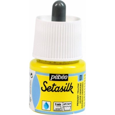 Pébéo Setasilk Barva na hedvábí 01 Primary Yellow 45 ml 1 ks – Zboží Dáma