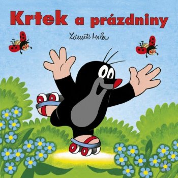 Krtek a prázdniny Omalovánka se samolepkami s háčkem na zavěšení