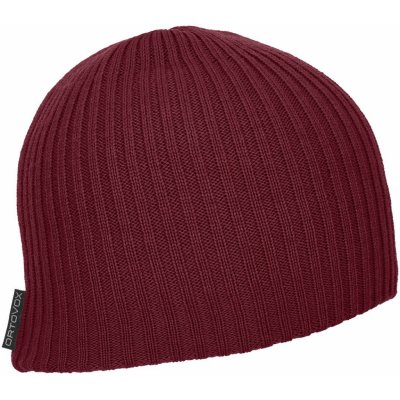 Ortovox Double Rib Logo beanie dark blood – Hledejceny.cz
