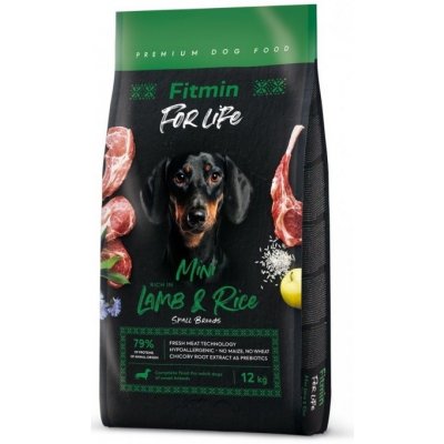 Fitmin For Life Mini Lamb & Rice 3 kg – Hledejceny.cz