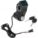 Kugoo Kirin M4, M4 Pro, Speedual, Zero 8X, 10X, MiniWalker, T10-DDM Spínač Zapalování s Voltmetrem – Sleviste.cz