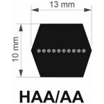 PIZZIRANI Pizzirani AA 112" (2880 Lw) oboustranný řemen klínový – Zboží Mobilmania