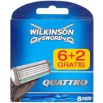 Wilkinson Sword Quattro 8 ks – Zbozi.Blesk.cz