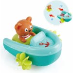 Hape Natahovací lodička s medvídkem – Zboží Mobilmania