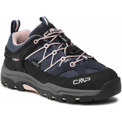 CMP Kids Rigel Low Trekking Shoe Wp 3Q54554 tmavomodrá
