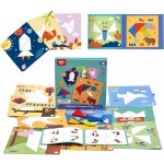 Tooky Toy Magnetický tangram – Zboží Mobilmania