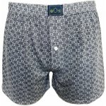 Pánské volné boxerky modrý pruh – Sleviste.cz