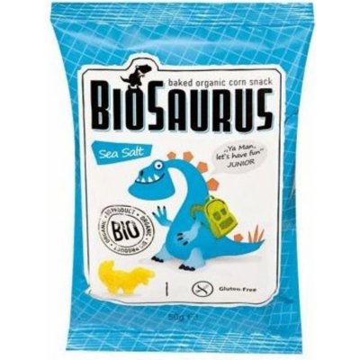 McLLOYD'S BIOsaurus kukuřičné křupky mořská sůl 50 g – Hledejceny.cz