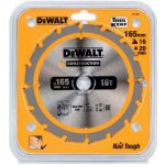 DeWALT DT1948 Pilový kotouč 165 x 20 mm, 16 zubů – Zboží Mobilmania