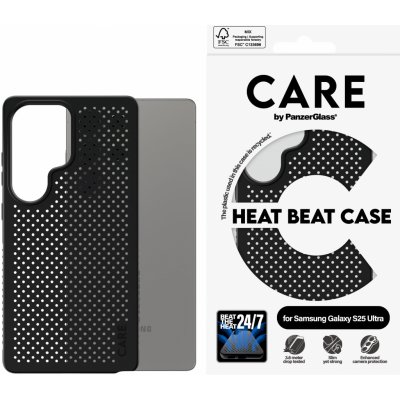PanzerGlass Care Samsung Galaxy S25 Ultra Heat Beat CRRFEHBG38488 – Zboží Živě