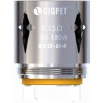 Cigpet Eco-Q4 žhavící hlava pro ECO12 0.15ohm 1 ks – Hledejceny.cz