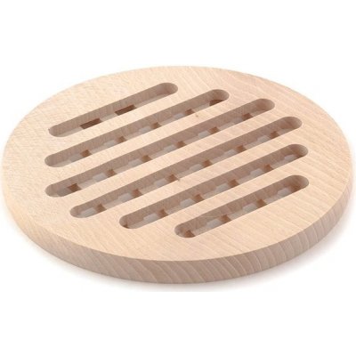 Kolimax Dřevěná odkládací deska kulatá 19,5 cm – Zboží Mobilmania
