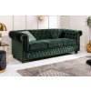 Pohovka Askont R Chesterfield Oxford 3 dark green forest