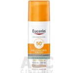 Eucerin Oil Control ochranný krémový gel na opalování na obličej SPF50+ středně tmavý 50 ml – Zboží Dáma