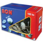 Připínáčky RON - 222 / 100 ks, velikost 10 / 8 – Zboží Dáma