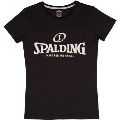 Spalding Essential Logo Tee Damen 40221627 black