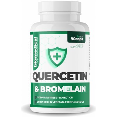 BioMedical Quercetin kapsle 90 kapslí – Hledejceny.cz